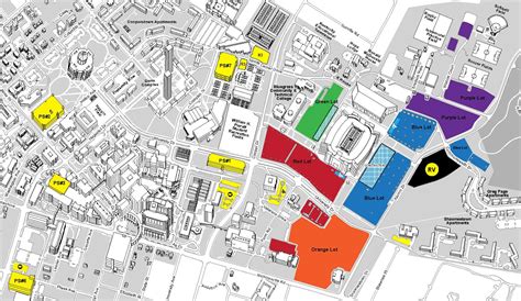 Kentucky State University Campus Map | Printable Templates Free