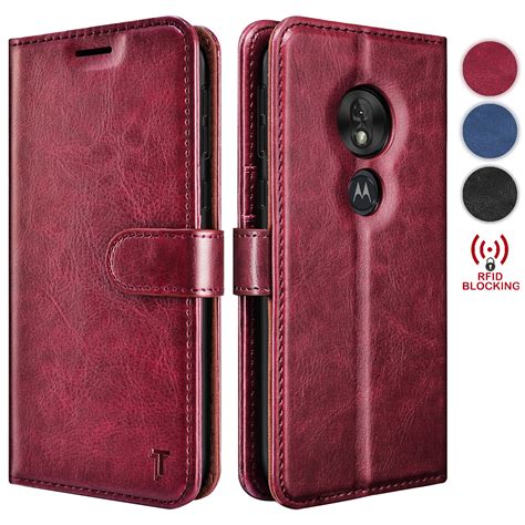 Moto G7 / Motorola G7 Plus Case, T-mobile Revvlry+ Plus Wallet Case ...