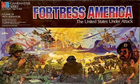 FACTORY SEALED 1986 Fortress America Game Milton Bradley Gamemaster ...