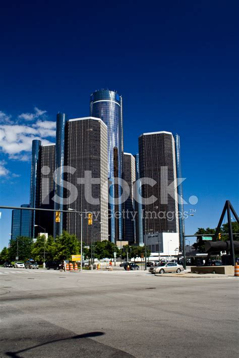 Detroit Skyline Stock Photo | Royalty-Free | FreeImages