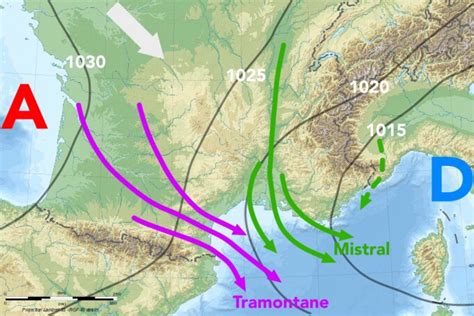 Moins de Tramontane (et de Mistral) dans le futur ? - Windsurf Journal - 01/02/2023