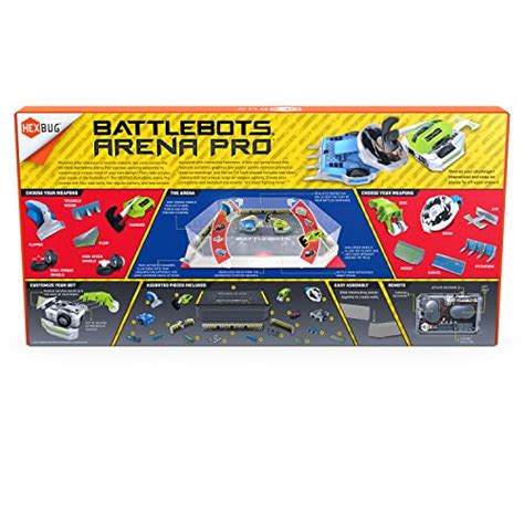 HEXBUG BattleBots Arena Pro, Remote Control Robot Toys for Kids with ...