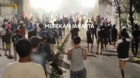 Lagi-lagi Tawuran Warga Pecah Di Manggarai, Dua Kelompok Saling Serang Pakai Petasan ...