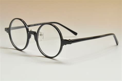 Vintage Round Eyeglass Frames Retro Spectacles Eyewear RX Tortoise Shell Black - Other Vision Care