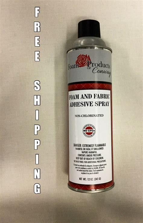 Foam and Fabric Adhesive Spray Professional Grade - Etsy