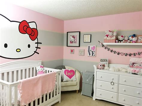 Pin by Makaila on Future kids😙 | Hello kitty baby, Hello kitty baby room ideas, Hello kitty nursery