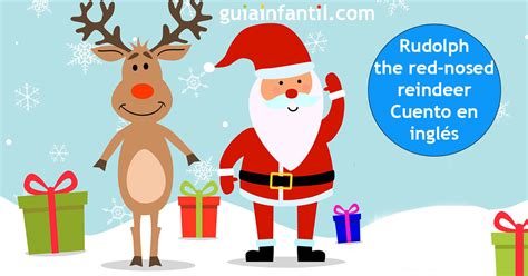 Rudolph the red-nosed reindeer - Cuento navideño en inglés para niños