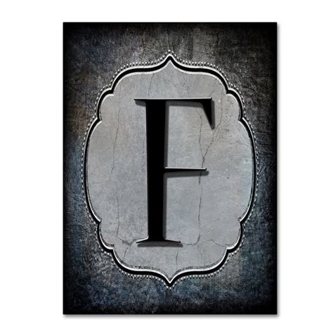 Trademark Fine Art 'Letter F' Canvas Art by LightBoxJournal - Walmart.com - Walmart.com