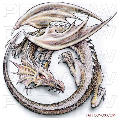 Medieval Dragon Tattoo design - TattooVox Professional Tattoo Designs Online