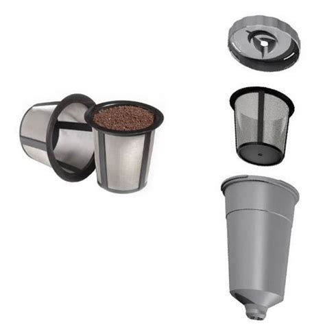 New Keurig Coffee My K-cup Reusable Replacement Filter Set w/ Basket ...