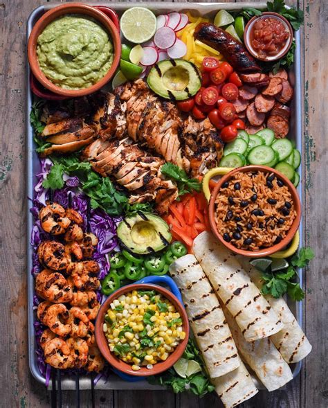 Taco Board | Charcuterie recipes, Food platters, Cooking recipes