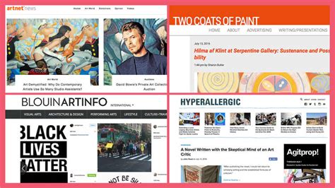 Best Art Websites for Current Art-World News and Reviews