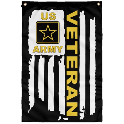 Army Veteran Wall Flag | MADE IN USA