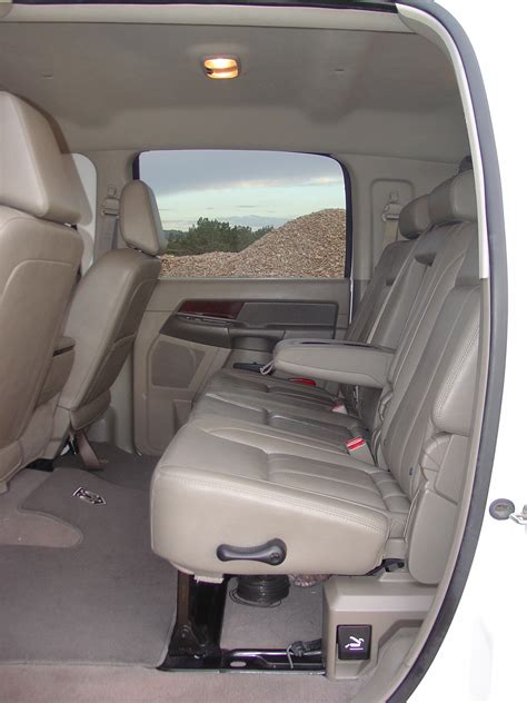 2006 Dodge Ram Mega Cab Leather Seat Covers - Velcromag