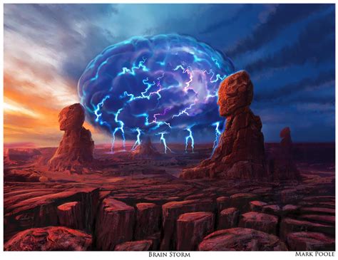 Brain Storm – Mark Poole Art