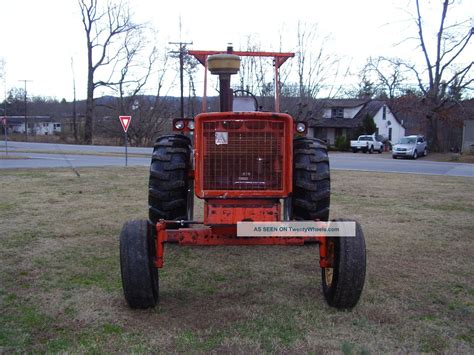 Allis - Chalmers 185 Crop Hustler 2wd Diesel Tractor