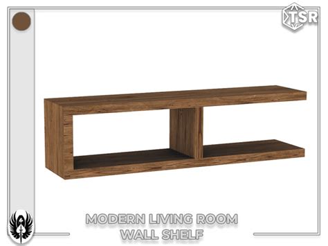 The Sims Resource - Modern Living Room Wall Shelf