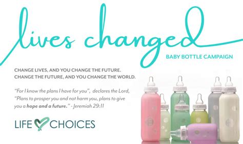 Lives Changed Baby Bottle Campaign » Life Choices » Longmont, CO