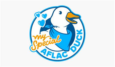 My Special Aflac Duck Logo, HD Png Download - kindpng