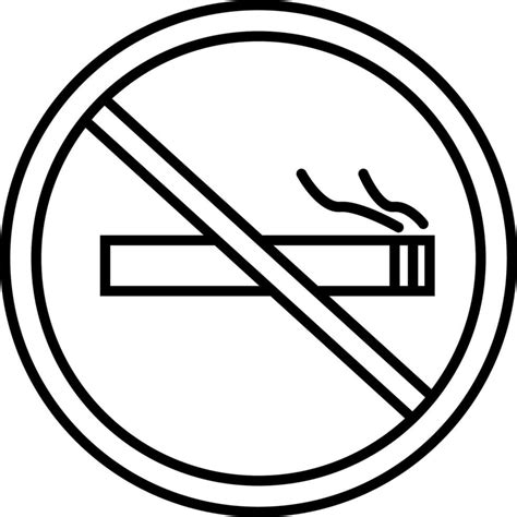 ban on smoking icon vector illustration 23474245 Vector Art at Vecteezy