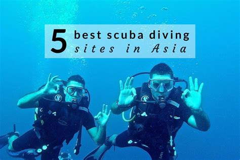 Our top 5 best scuba diving sites in Asia • Nomadic Boys