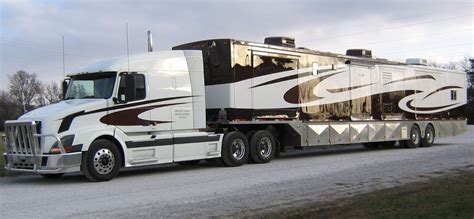 5th Wheel Car Hauler : Hauler 48fb Peterbilt Fifth | tilamuski