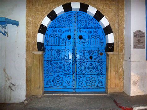 Porte traditionnelle à Sidi Bou Said | Porte d'entrée du Mus… | Flickr