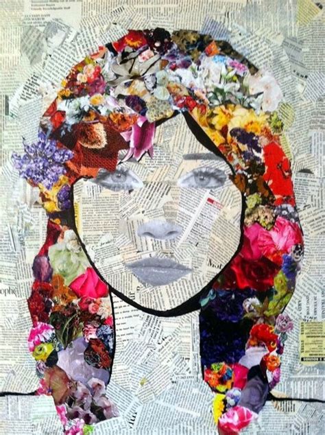 40 Creative Collage Art Ideas For School - Hobby Lesson