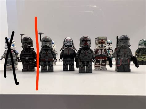 Custom Printed The Bad Batch LEGO Minifigures, Hobbies & Toys, Toys ...