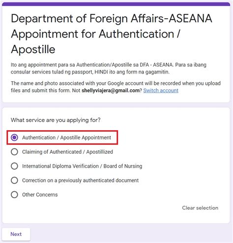 Guide: DFA Appointment for Authentication / Apostille - Shelly Viajera Travel