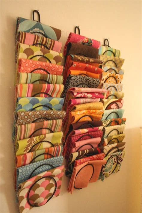 Craft Room Organization: 10 Smart Ways to Store Fabric | Quilting room, Organize fabric, Sewing ...