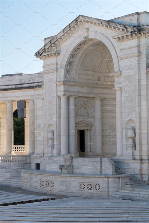 Memorial amphitheater at arlington cemetery containing arlington ...