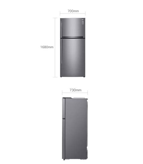 15.4 cu.ft Two Door Top Freezer Refrigerator with Smart ThinQ | LG ...