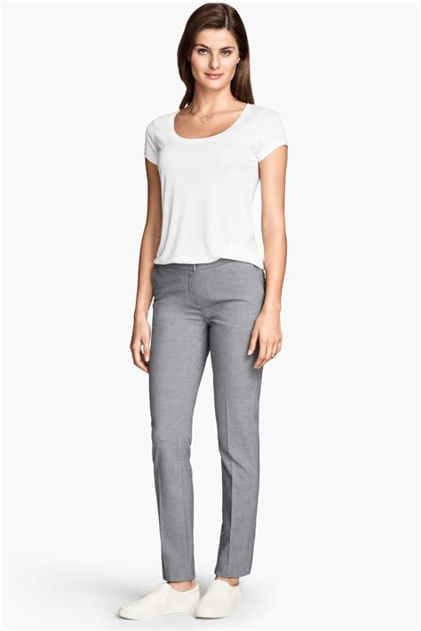 Slacks | Gray | WOMEN | H&M US