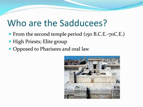 PPT - Sadducees and Pharisees PowerPoint Presentation, free download - ID:1919501