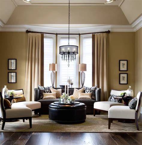 36 Elegant Living Rooms that are Richly Furnished & Decorated