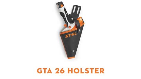 STIHL GTA 26 Holster | Cordless Pruner Accessories | STIHL GB - YouTube