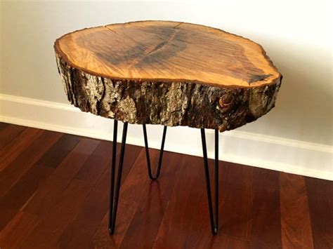 How to Make a DIY Tree Slice Table - A Lively Mind | Tree furniture, Wood table diy, Wood diy