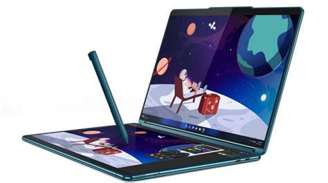 Lenovo Yoga Book 9i Dipamerkan di CES 2023, Laptop Layar Ganda Canggih