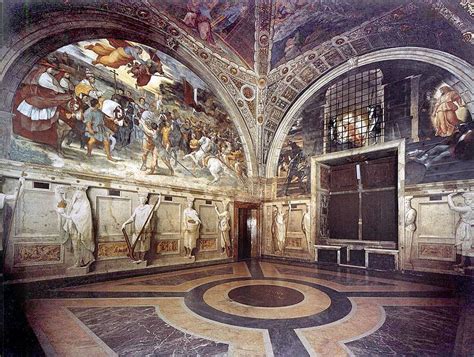 1511.Raphael (1483-1520) Room of Eliodorus. Stanza di Eliodoro. fresco ...