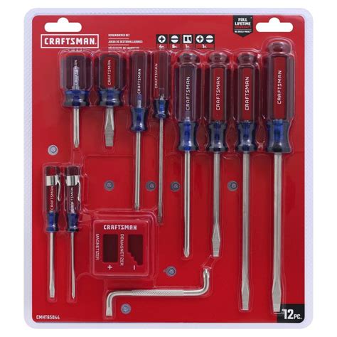 Craftsman Tools 12-Piece Screwdriver Set with Durable Grip Handle - Walmart.com