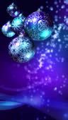 Christmas Background Loop With Copy Space Vertical Video Decorations And Snowflakes Purple And ...
