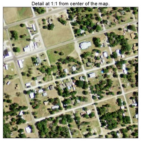 Aerial Photography Map of Streetman, TX Texas