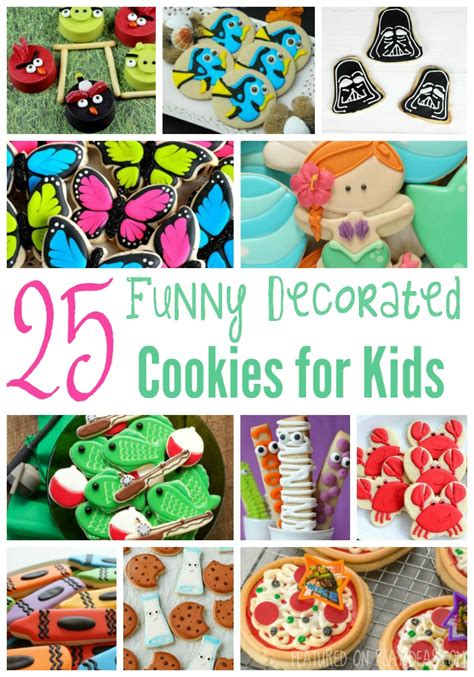 25 Funny Decorated Cookies For Kids