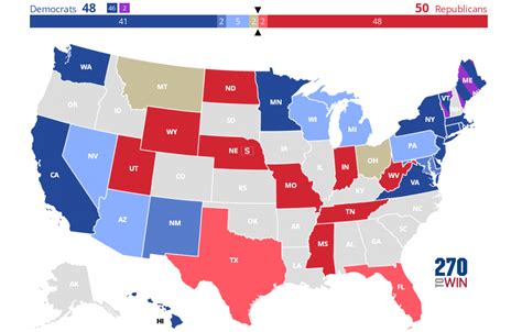 Consensus 2024 Senate Forecast - 270toWin