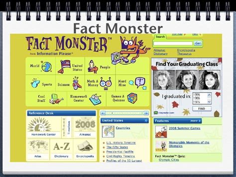 Fact Monster http://www.factmonster.com/