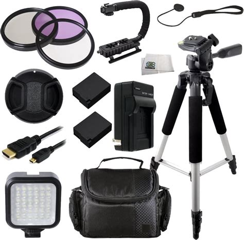 Amazon.com : 62MM 12 Piece Accessory Kit for Panasonic Lumix DMC-FZ1000 ...