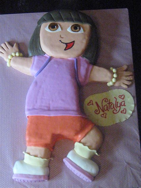 Dora The Explorer Cake - CakeCentral.com