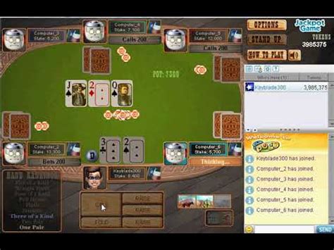 Pogo Games: Texas Hold'Em Poker (Retired) - YouTube