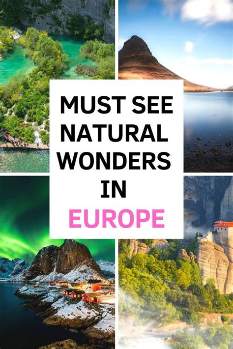 DON'T MISS: 9 Natural wonders in Europe | Beautiful places nature ...